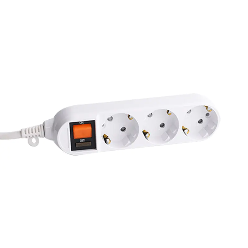 PC Shell PC 3 Soletes da UE Socket com o interruptor de proteção contra sobrecarga PC Shell PC 3 Soletes da UE Socket com o interruptor de proteção contra sobrecarga